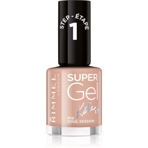 Rimmel Super Gel By Kate żelowy lakier do paznokci bez konieczności użycia lampy UV/LED odcień 012 Soul Session 12 ml